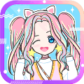 会化妆的时尚女孩游戏图标