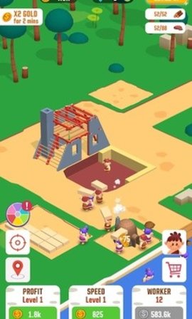 闲置丛林：生存建筑大亨游戏图2