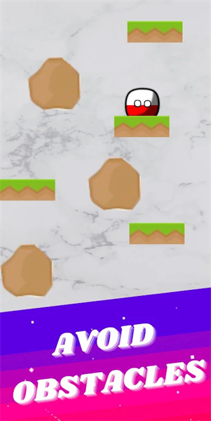 Countryball Climber Tower Tumble游戏图1