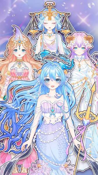 装扮美少女美容换装游戏图1