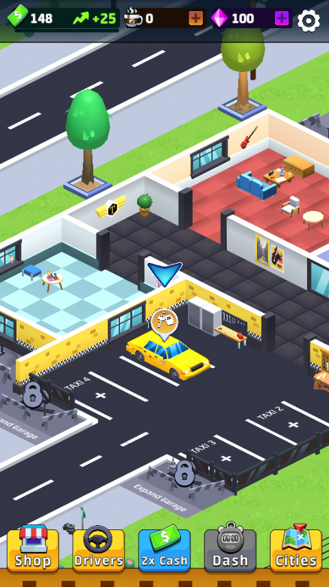 Idle Taxi游戏图1