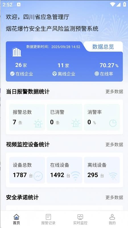烟花爆竹风险监测预警管理系统app图3