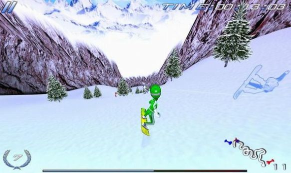 单板滑雪终极赛（Snowboard Racing Ultimate）游戏图1