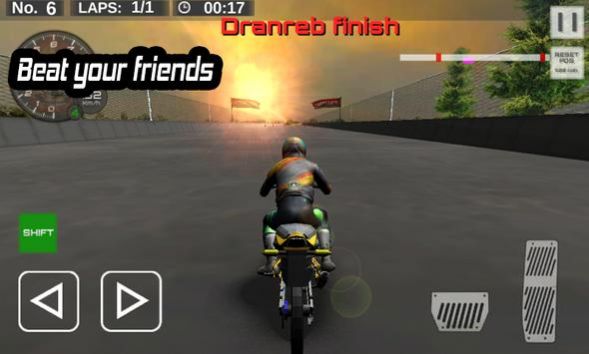 真正的飙车比赛2(Real Drag Bike Racing 2 Multiplayer)图2