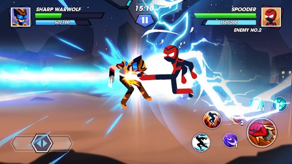 火柴人战斗机（Stickman Hero Fight）手游图2