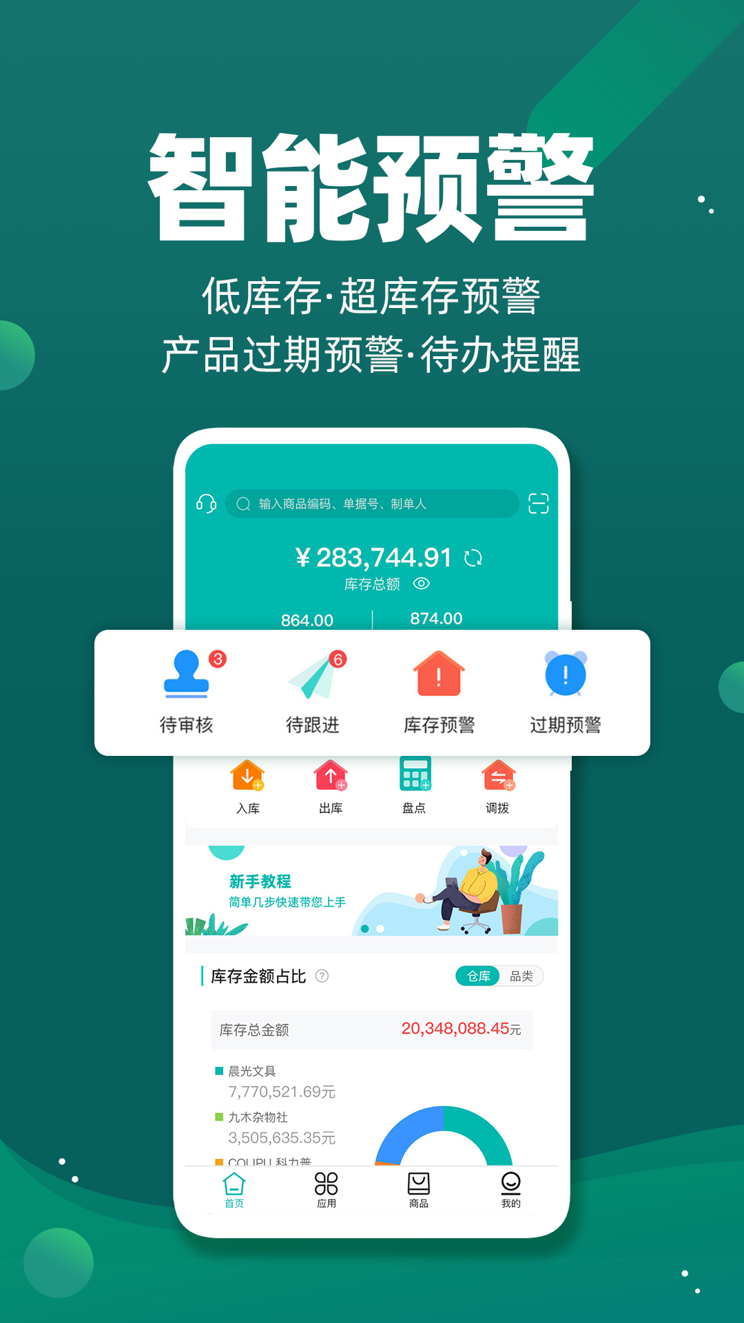 智能云仓库存管理app图2