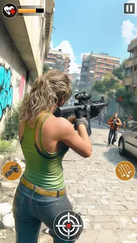 Gun Girl War Shooting Games安卓版图3