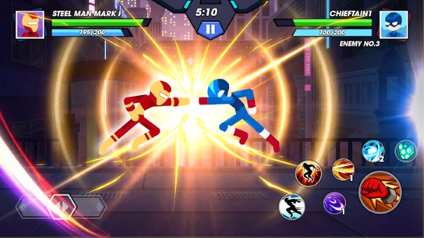 火柴人战斗机（Stickman Hero Fight）手游图1