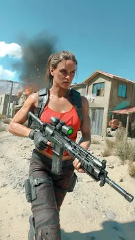 Gun Girl War Shooting Games安卓版图2