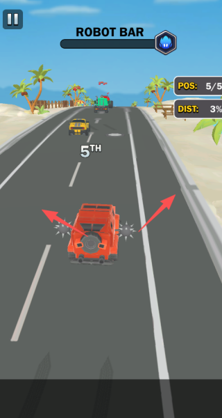 Crash Robot: Racing Car游戏