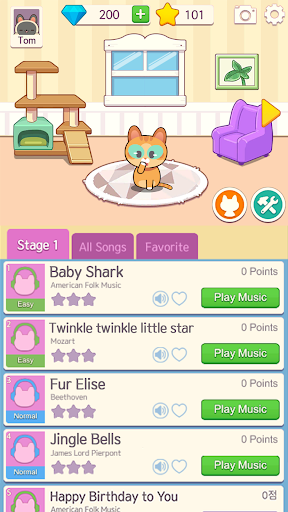 Piano Cat Tiles安装器游戏图1