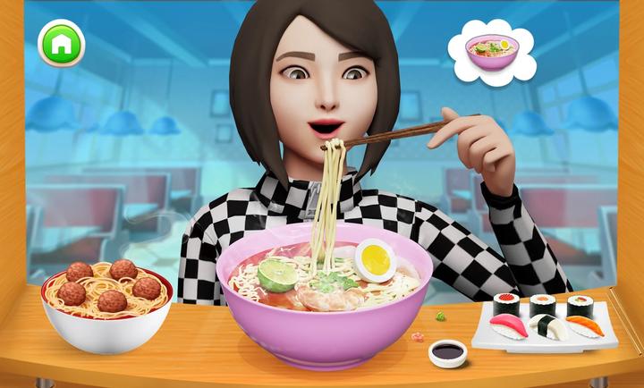 松脆的ASMR食物吃声游戏图3