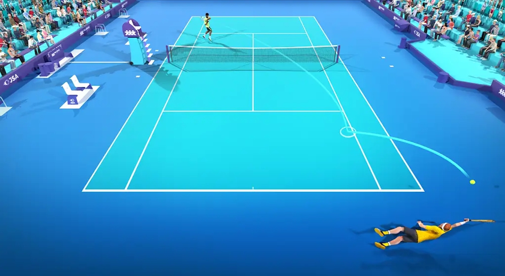 网球传奇（Tennis Legend）游戏图1