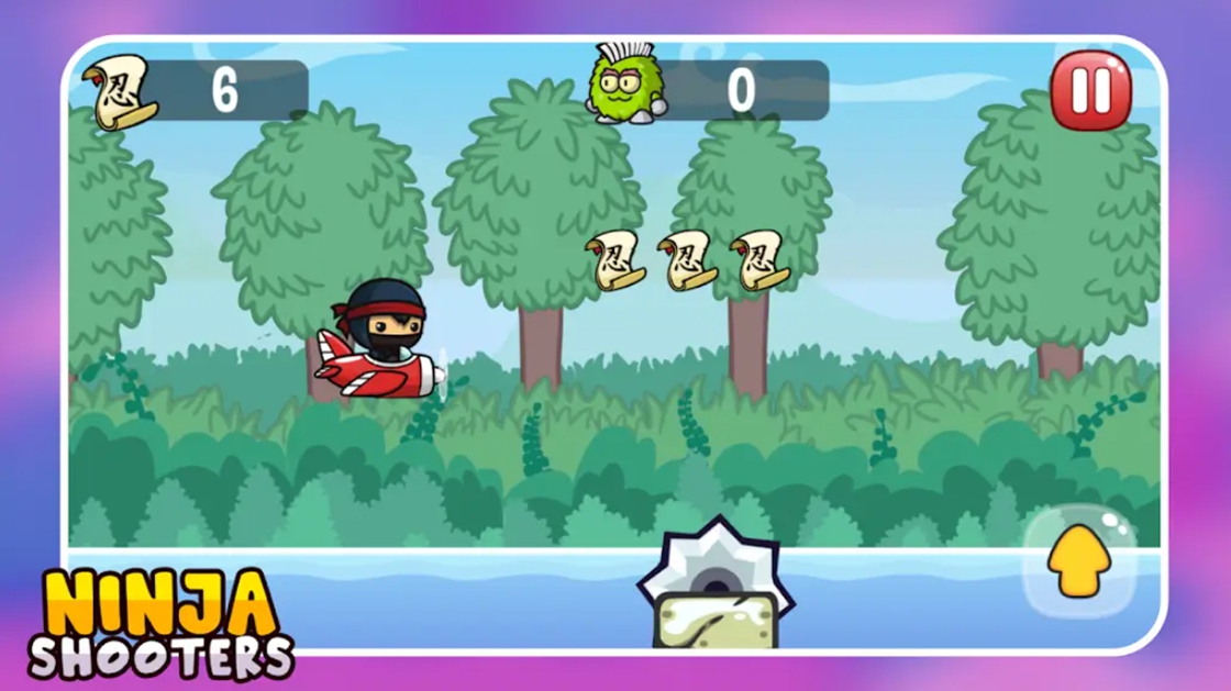 忍者射击（Ninja Shooters）游戏图1