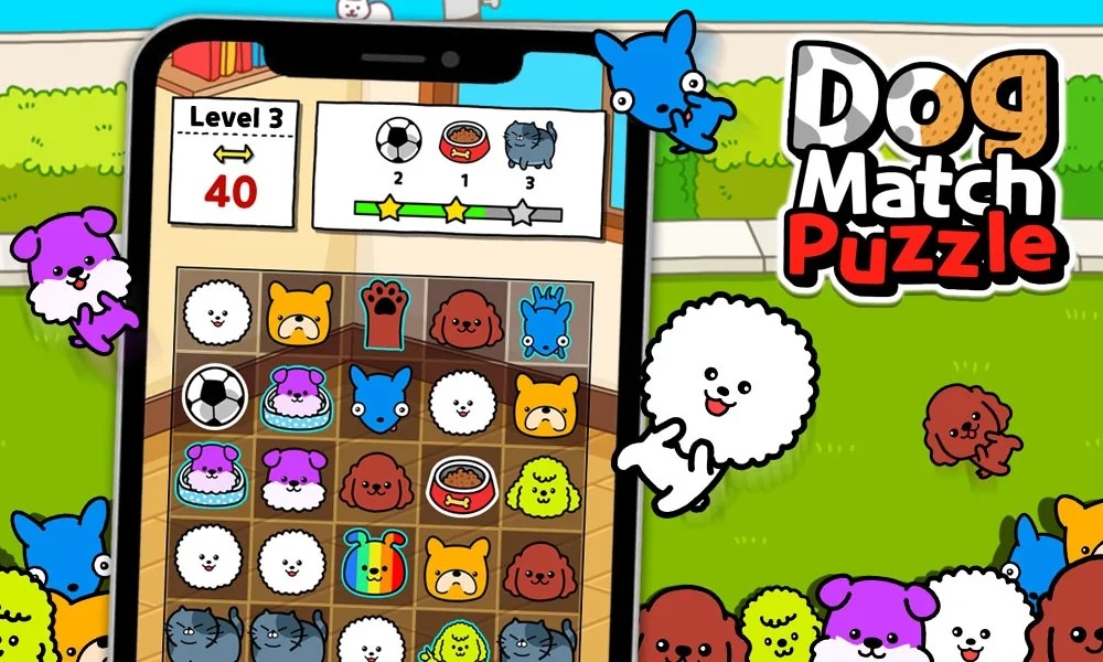 狗狗消除谜题（Dog Match Puzzle）图3