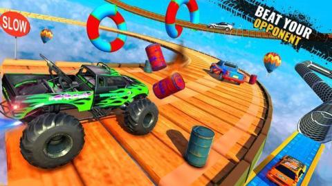 疯狂跑车斜坡（Car Stunts Mega Ramp Car）图3