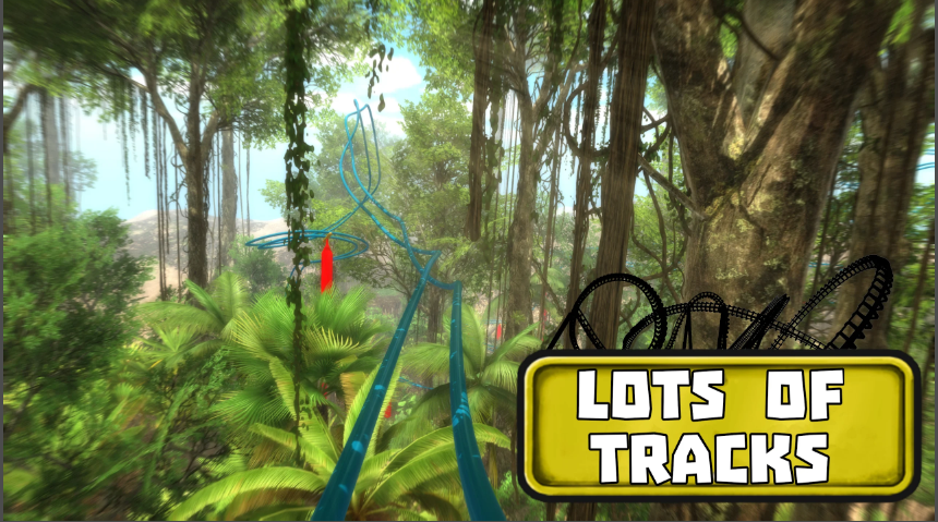 vr过山车（VR Roller Coaster 360）游戏图1