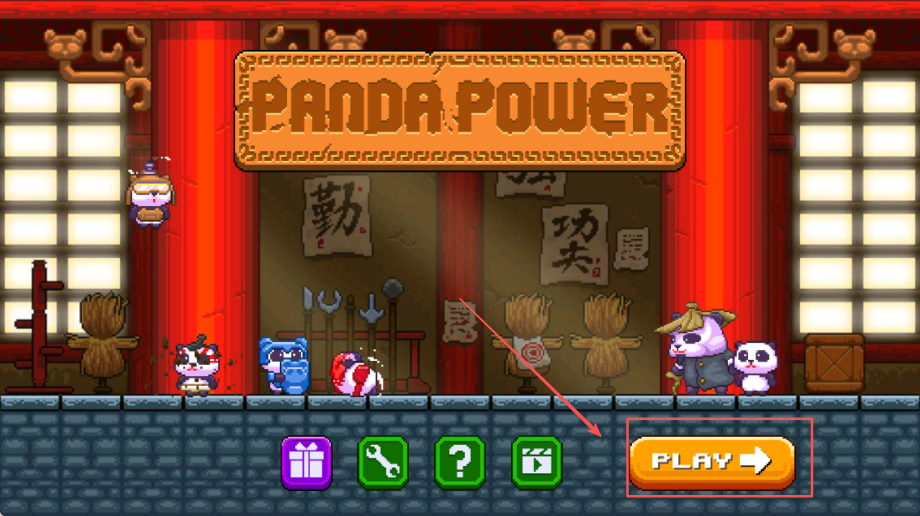 超级英雄熊猫（Panda Power）游戏图2