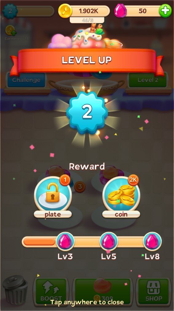 合并甜品（Merge Sweet）游戏图1