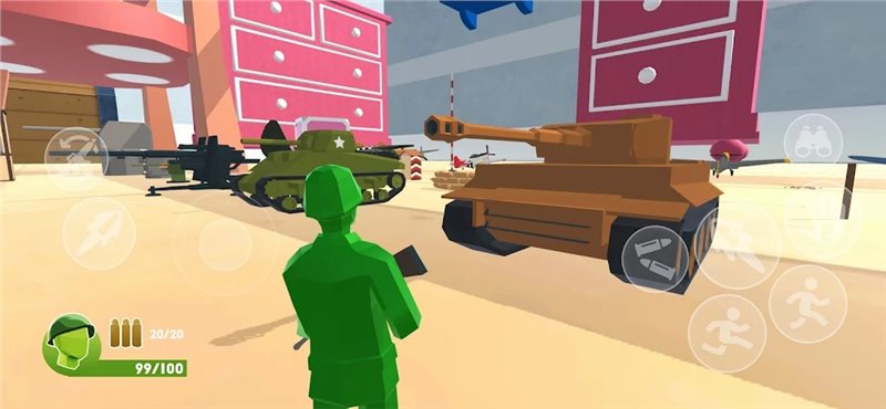 绿色兵人（Green Army Men - Toy Wars）游戏图1