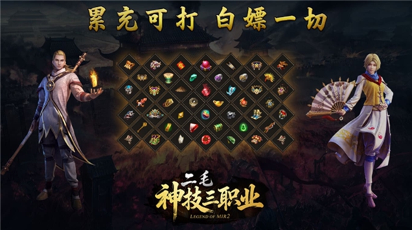 二毛神技三职业手游图2