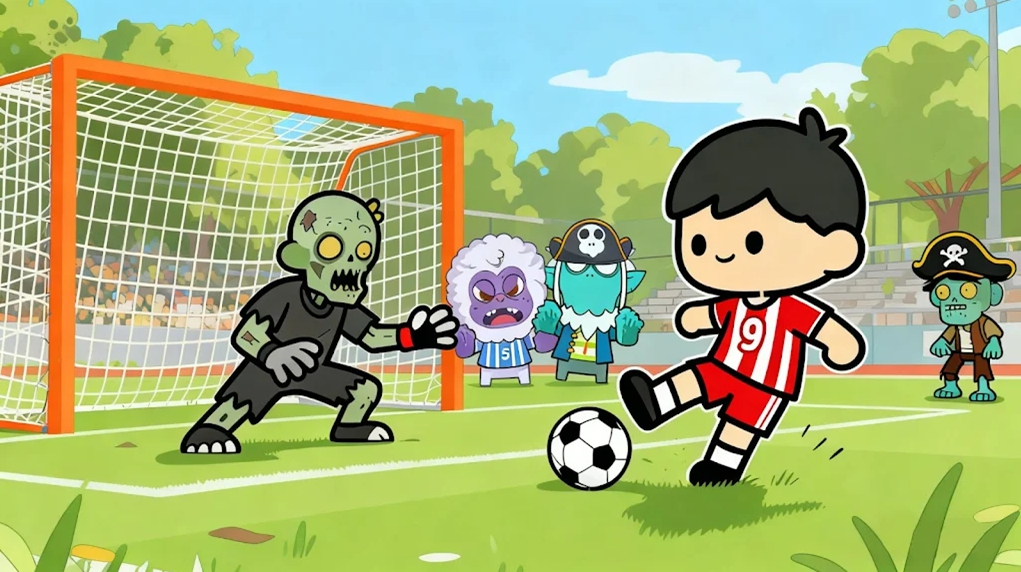 足球VS僵尸(FootballVsZombie)游戏