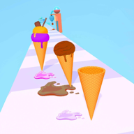 Ice Cream Stack Games Runner图标