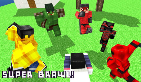 Superhero Champions: Blocky Universe最新版图1