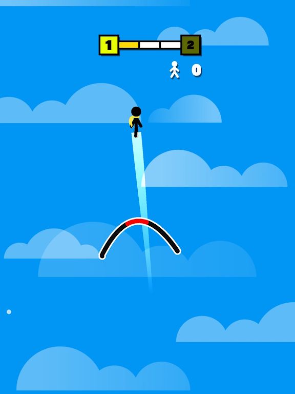 弹力火柴人游戏(Bouncy Line)图1