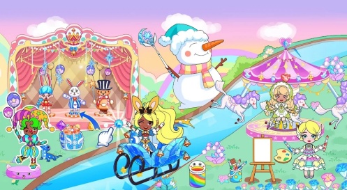 Ice Princess World Castle Life游戏图1