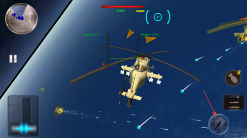SkyHelicopterGunShipAirCombat游戏