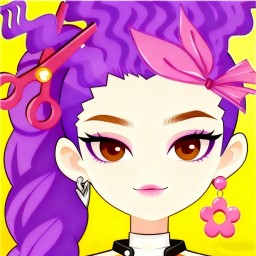 疯狂的发型师游戏图标
