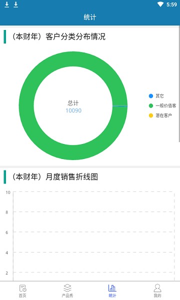 智能销售助理APP图1