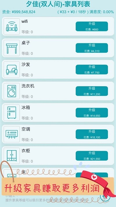 文字挂机民宿游戏图1