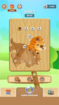 Dinosaur Rescue Screw Puzzle安卓版图3