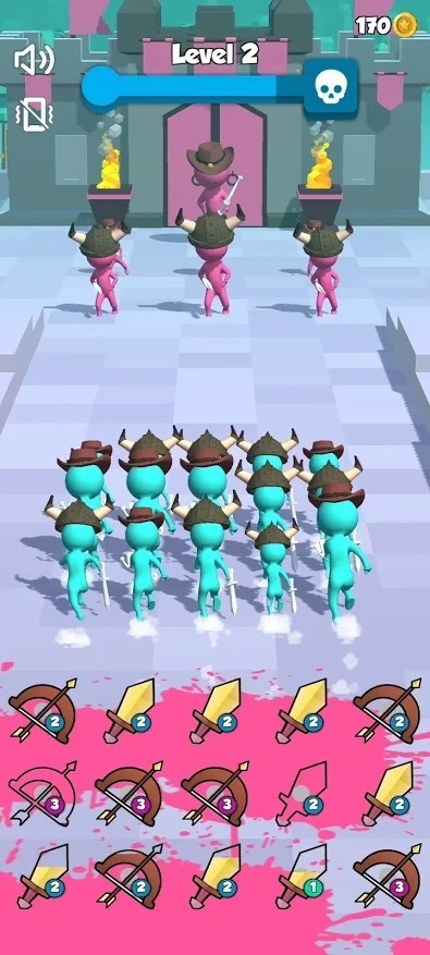 Merge Army 3D!游戏