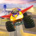 越野飞行怪物卡车驾驶（Offroad Flying Monster Truck Driving）图标