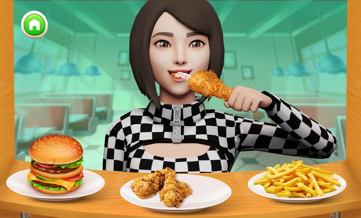 松脆的ASMR食物吃声游戏图1