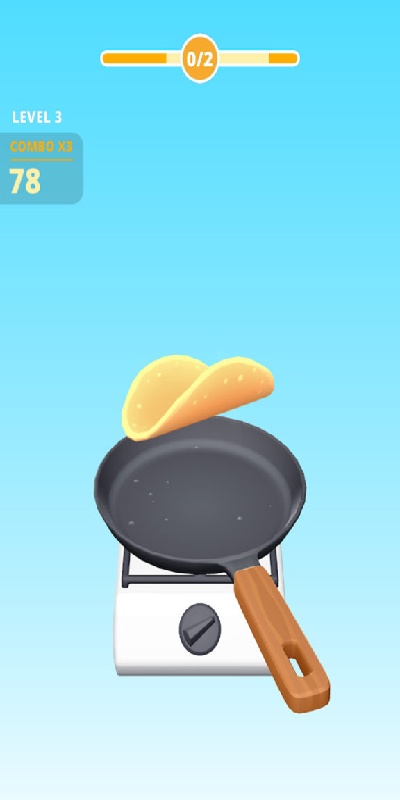 翻转食物游戏