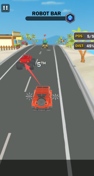 Crash Robot: Racing Car游戏