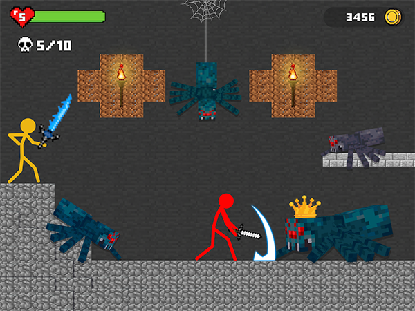 Stickman Battle In Craft World图1