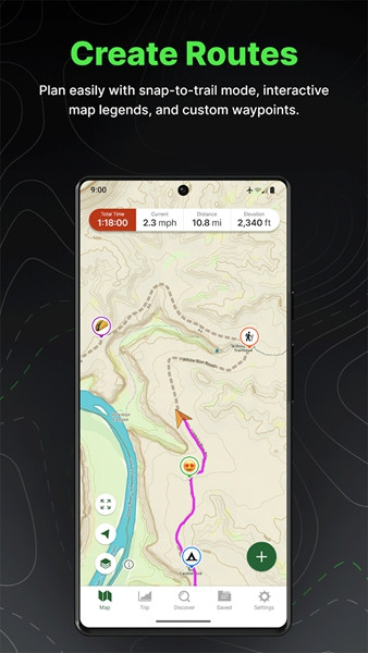 Gaia GPS最新版图2