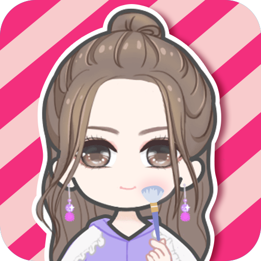 装扮明星少女换装化妆游戏图标