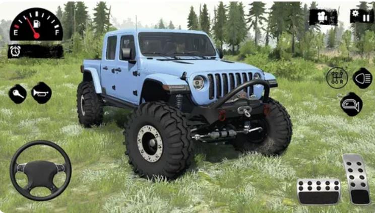 SUV Car Game Offroad游戏图1