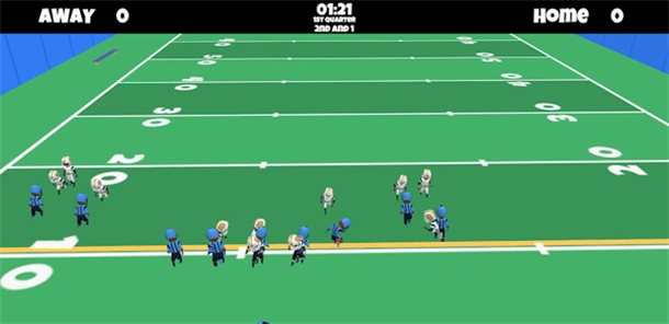 Retro Football 3D 2游戏图1