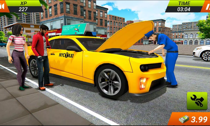 Modern City Grand Taxi: NYC New Driving Games游戏