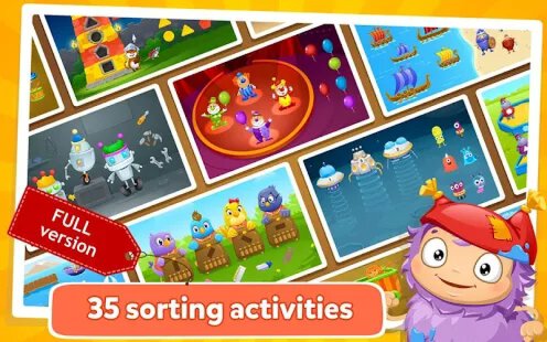 Kids Learn to Sort
