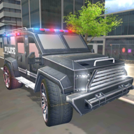Armored Police Truck Drive游戏图标