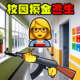 校园跑刀摸金游戏图标