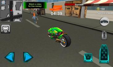 未来纽约摩托车3d(Future New York Motorcycle 3D)图2
